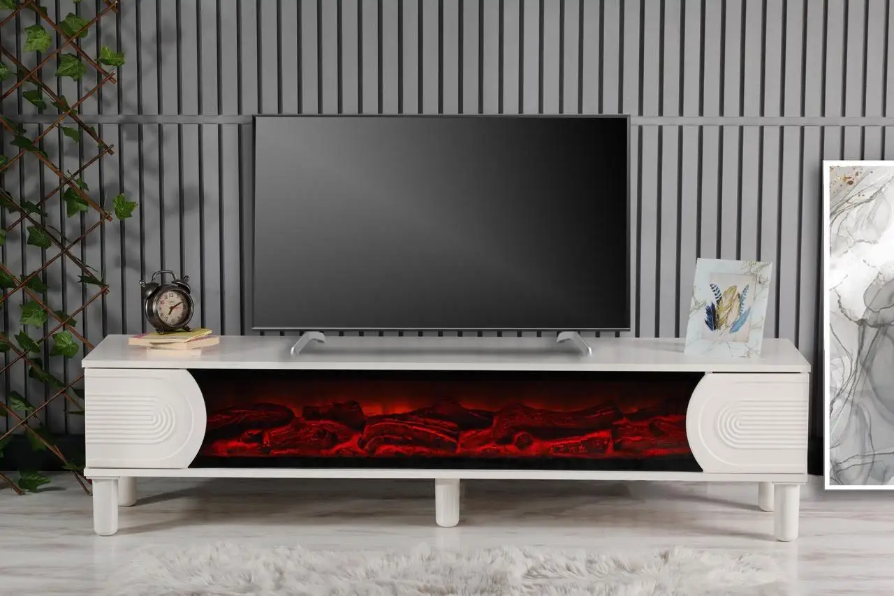 Elegant European Style TV Unit Beautifully Designed Living Room Furniture Bedroom Outdoor Warehouse Workshop Hospital