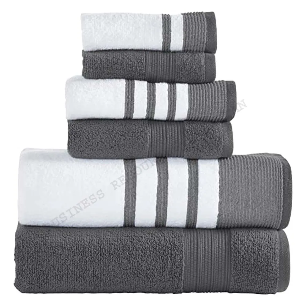 Home Textile 100 Cotton Kitchen Hotel Face Towels Custom Design Hotel