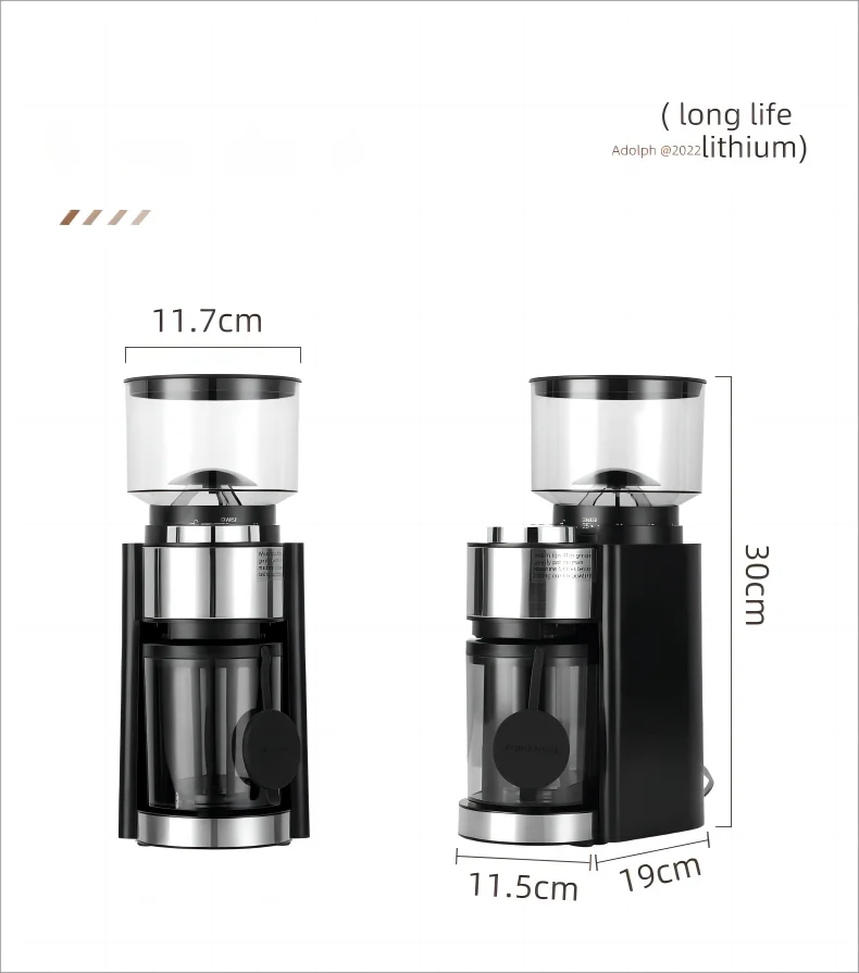 Professional Spatterproof Anticlogged Industria Coffee Machine