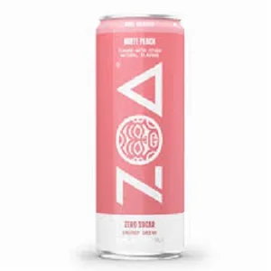 ZOA Bulk Supply Sugar-Free Carbonate Dietary Fibre Infused Energy Drink Bottle Packaging