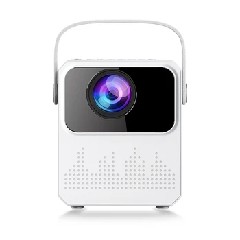 RUIYOU T2mini Portable Projector 1GB RAM 8GB ROM 4K 2.4G+5G Wifi Android 9.0 OS 180 ANSI Lumen Projectors