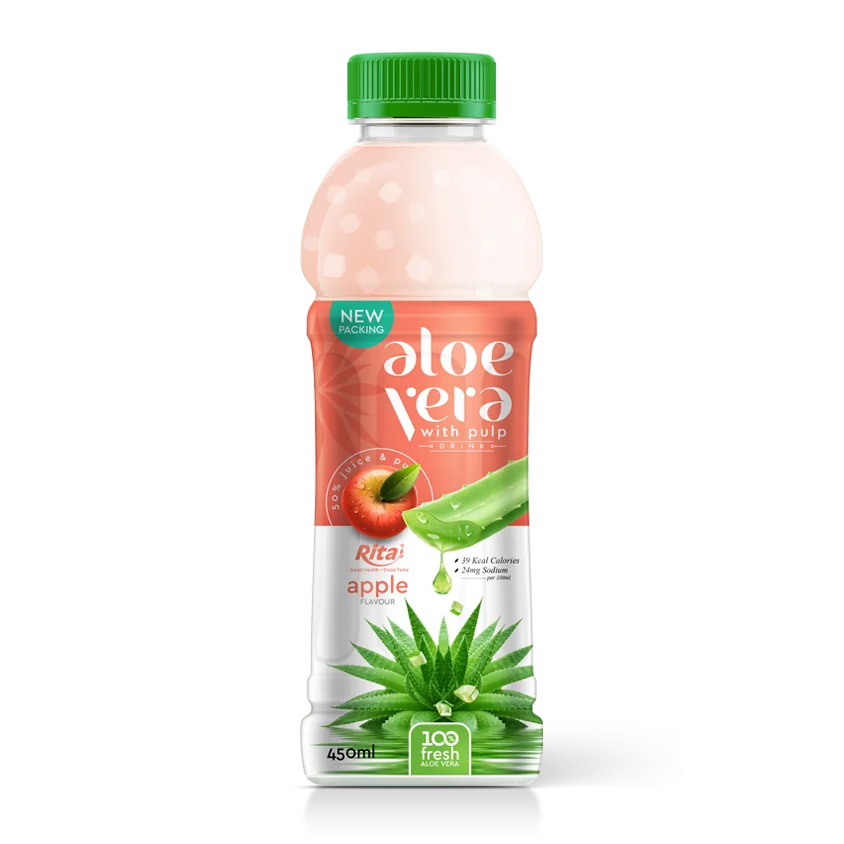 Бренд Trobico от производителя во Вьетнаме бутылка 450 мл Сок Алоэ Вера Напиток со вкусом