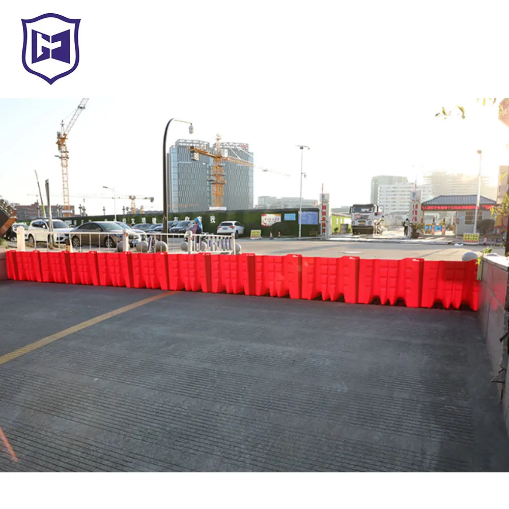 Portable Movable Combination Type Water Diversion Barriers for Flood Protection