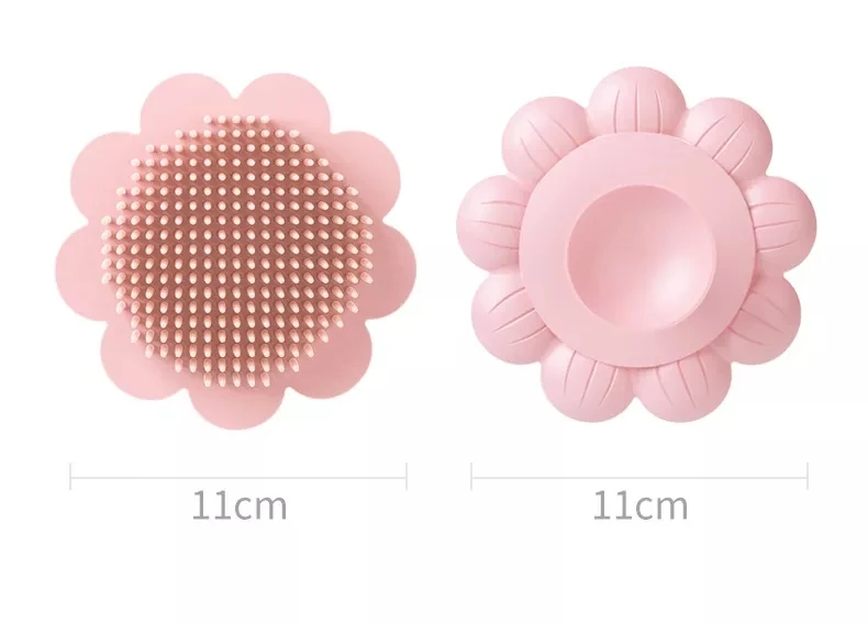 Bpa Free Bbay Bath Hair Cleaning Brush Convenient Newborn Baby Soft