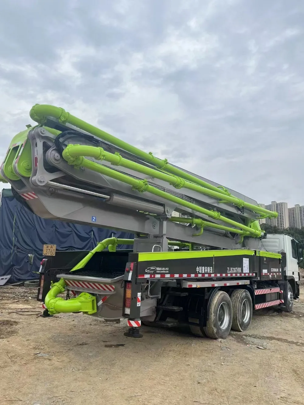 Heavy Duty Used Construction Machinery 2012 Year 47m Beton Pump