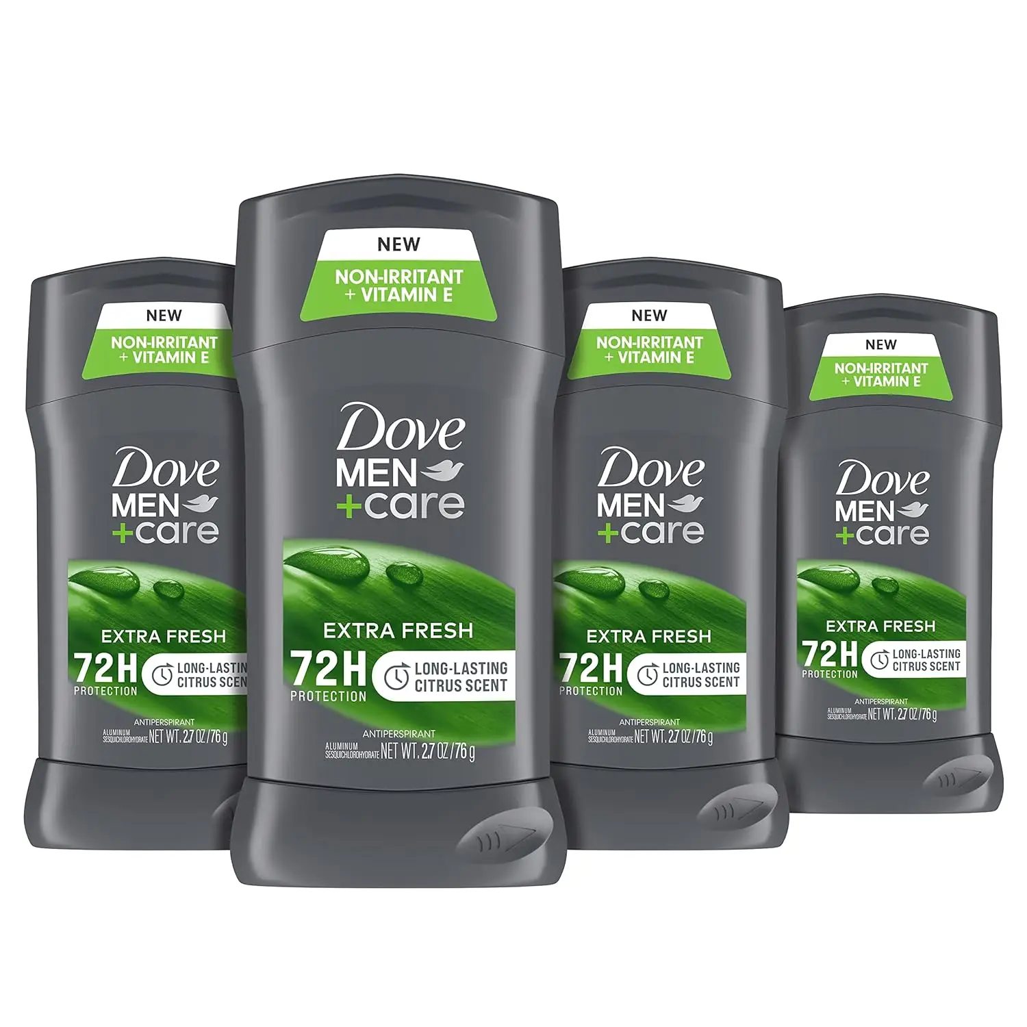 New Fresh-doves Men+care Deodorant For Men Extra 4 Counts With 72-hr ...