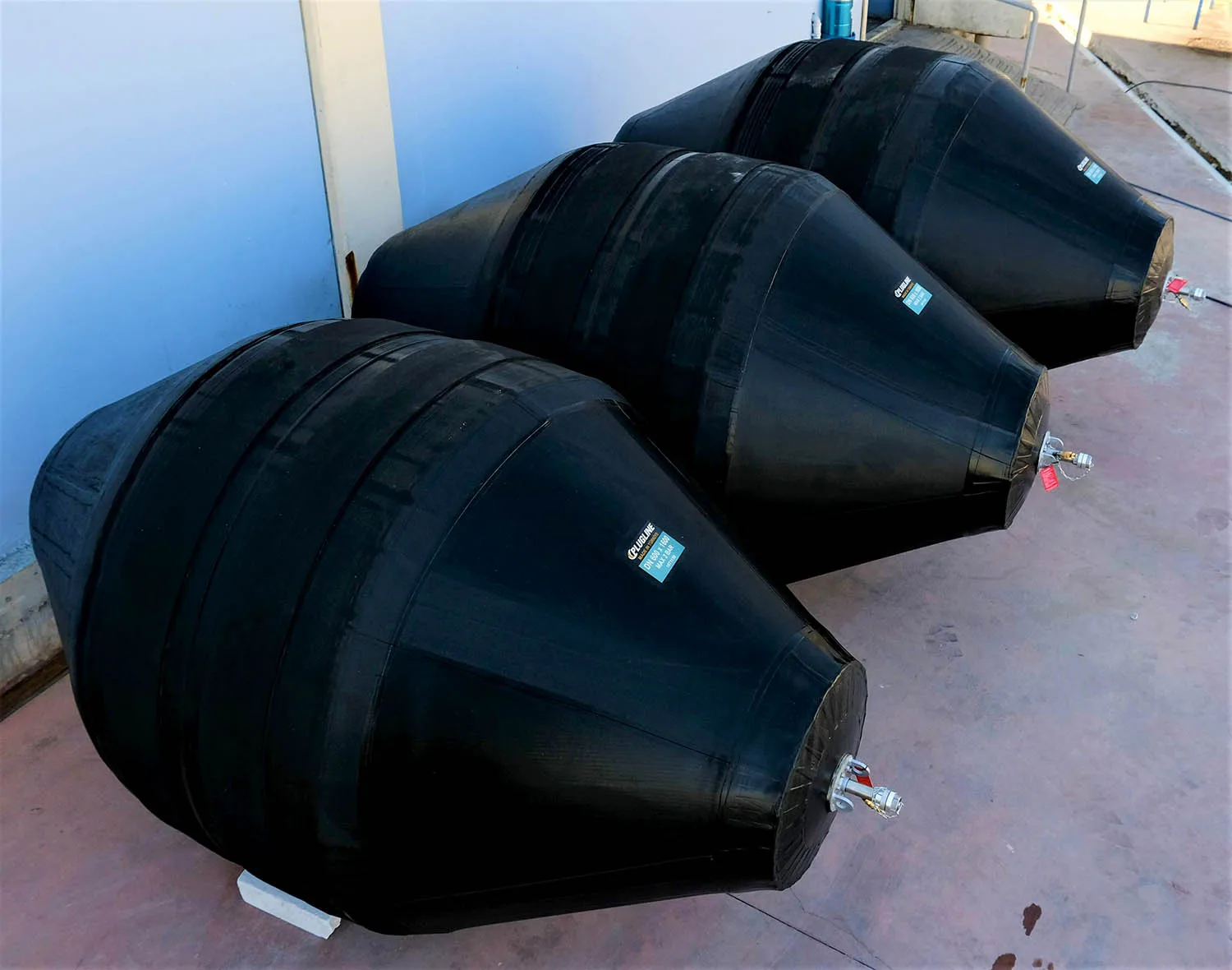 Inflatable Conical Pipe Plug for Cleaning and Testing Water Sewer Pipelines Cone Type Rubber Water Pipe Stoppers