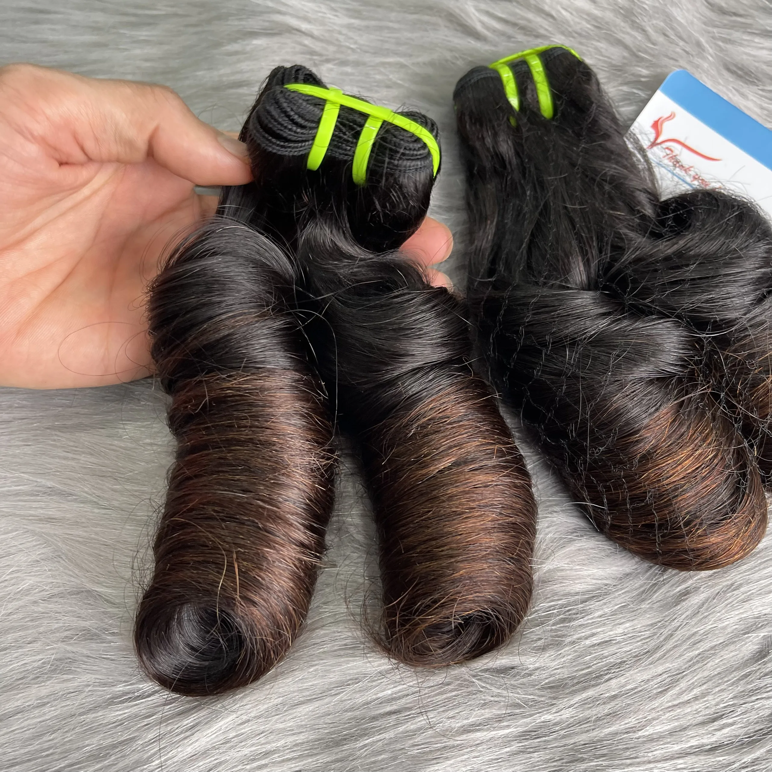 Wholesale Spring Twist Braiding Hair Extensions for Black Women Human Hair Crochet with Curly Ends Wave Style Price!