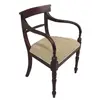 Solid Wood Mahogany Arm Chair