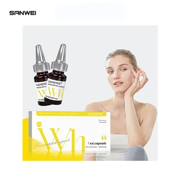 Exo Capsule Series Serum Peptide PDRN Whitening Brightening Glow Repair for Dull Yellow Uneven Skin Tone Radiance Restoration
