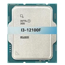 New cpu i3-12100F for Intel 12100F 12100 12400F 12400 12gen desktop cpu pc processor game