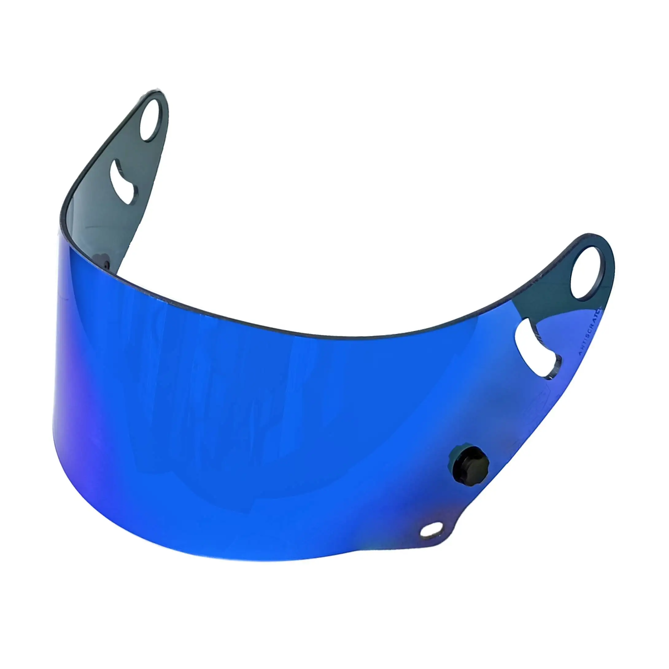 Craftmanship Worked Mirrored Blu 61% High Quality Visor Compatible With ...