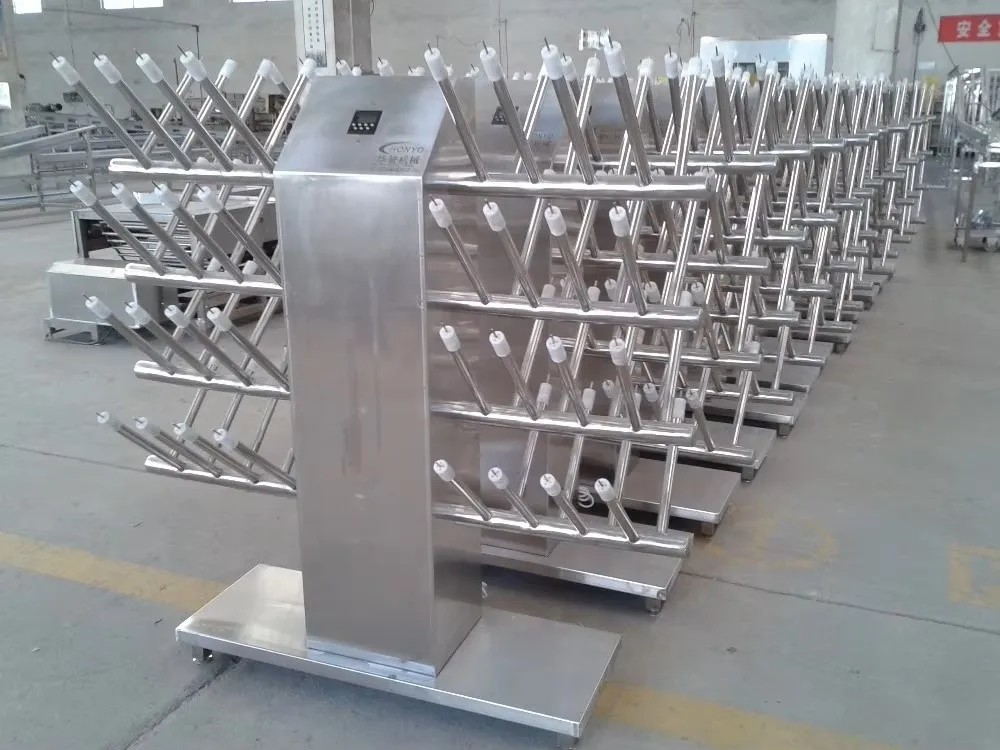 Professional boot drying system suitable for hygiene management in slaughterhouses and drying of workers' footwear