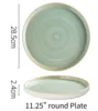 Plato redondo de 11.25"