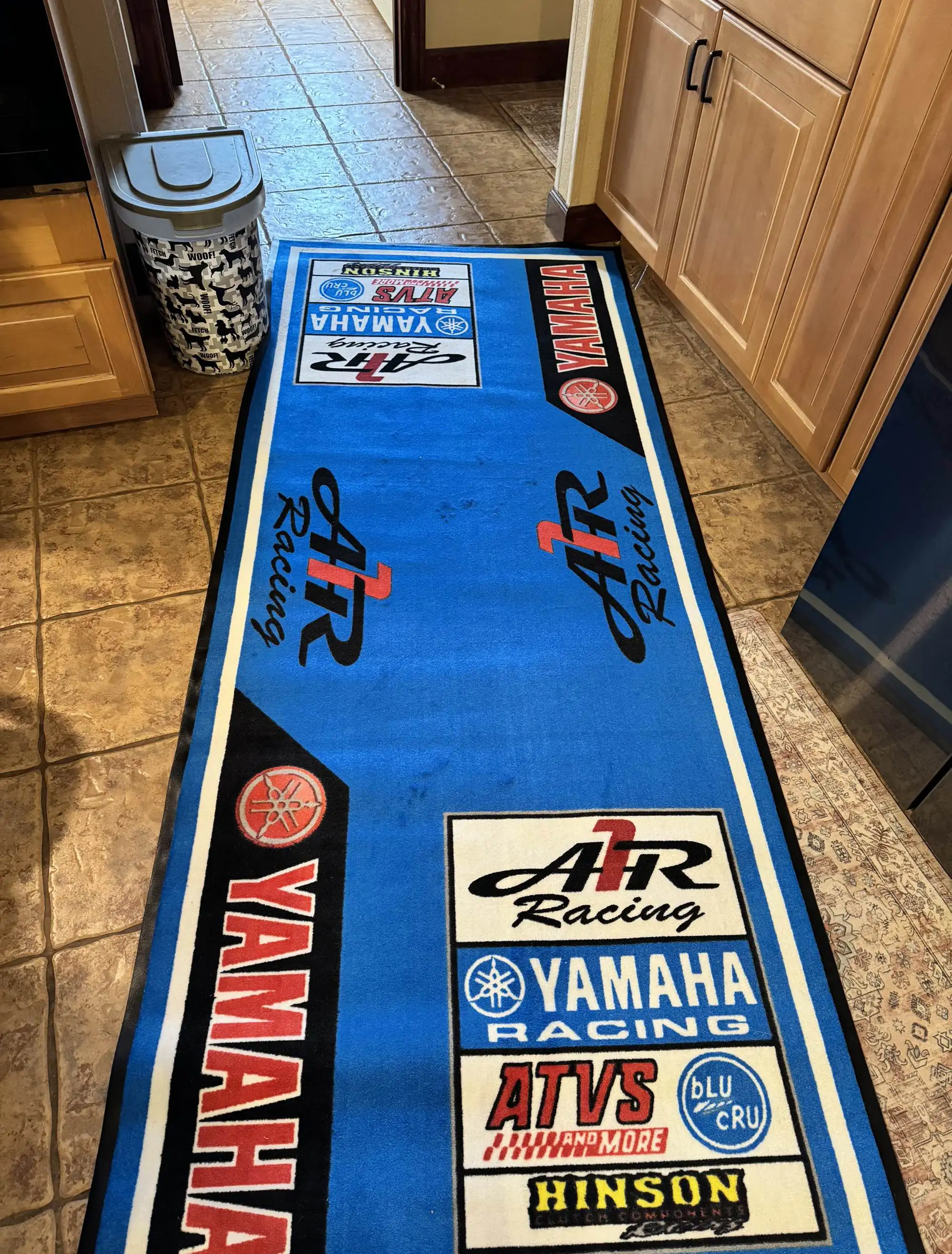 custom garage floor mat pit motorcycle