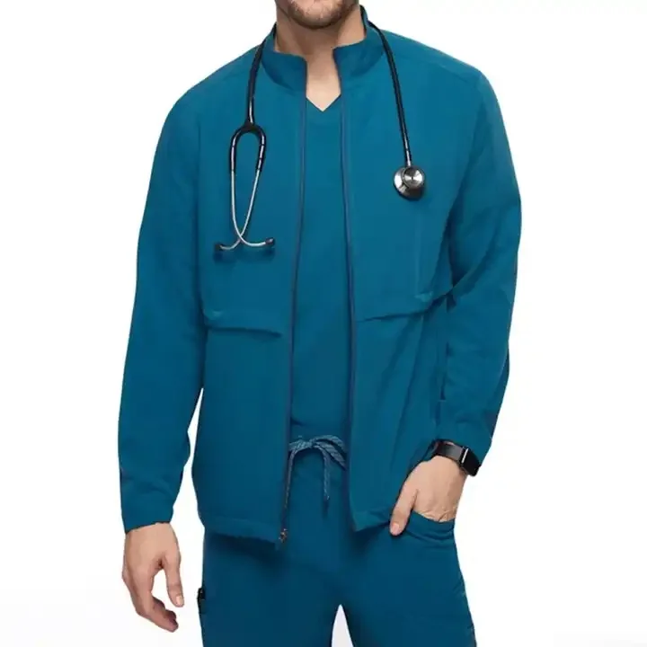 Latest Designs High Quality Hospital Uniform Lab Jacket Fully Personalized Medical Nursing