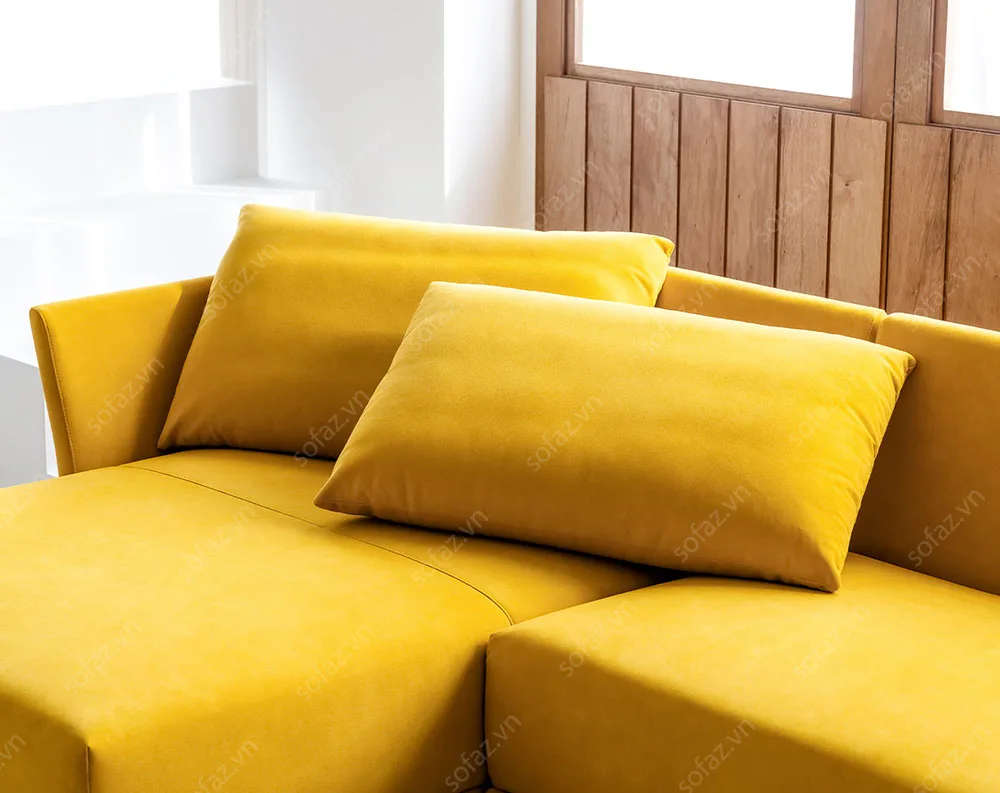 Corner Sofa Upholstered In High Quality Korean Fabric With Luxurious