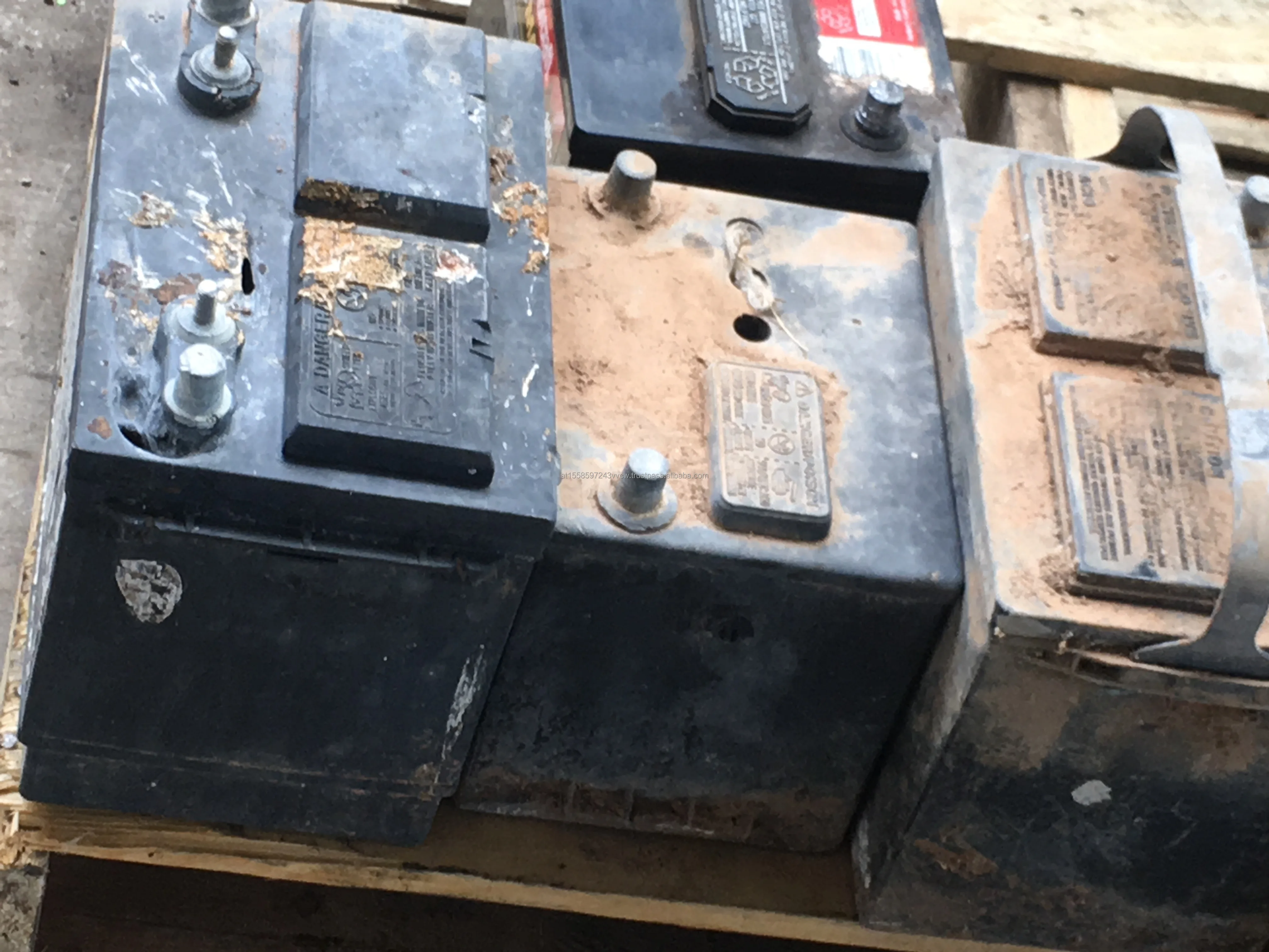 High Quality Supply Drained Lead Acid Battery Scrap In Bulk Packed Per Pallets Ready For