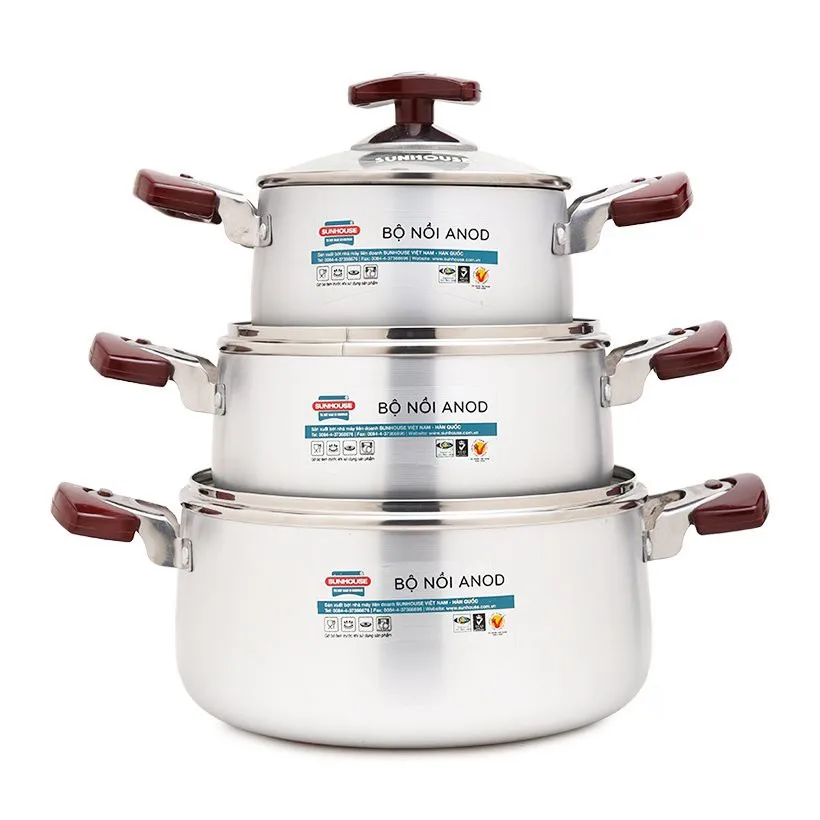 Hot Deal Cheap Price Anodized Cookware Set Best Selling Kitchen Items