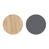 Natural Oak Legs, Anthracite Shell