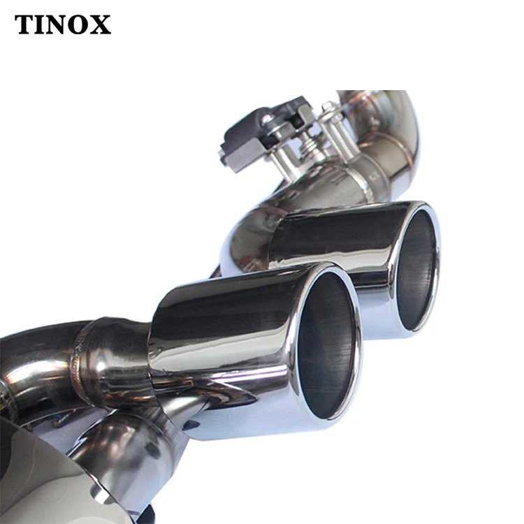 Stainless Steel Valvetronic High-performance Cat-back Exhaust Pipes For ...