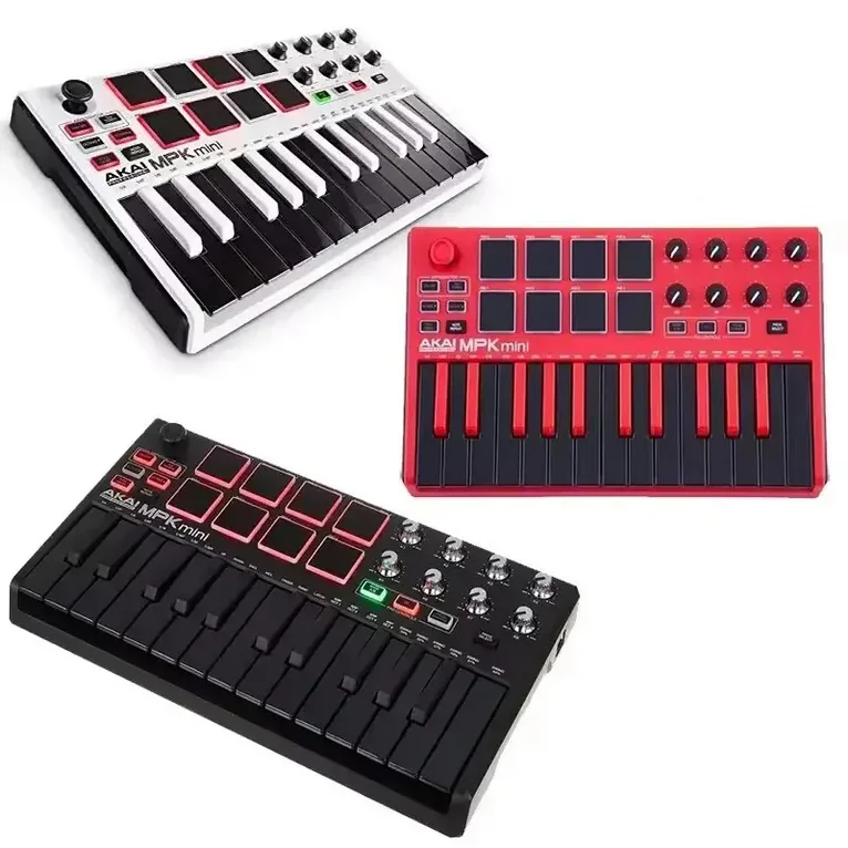 Стильная Ограниченная серия Akai MPK Mini MK2 LEED MK3 25-клавишная USB MIDI клавиатура в наличии!