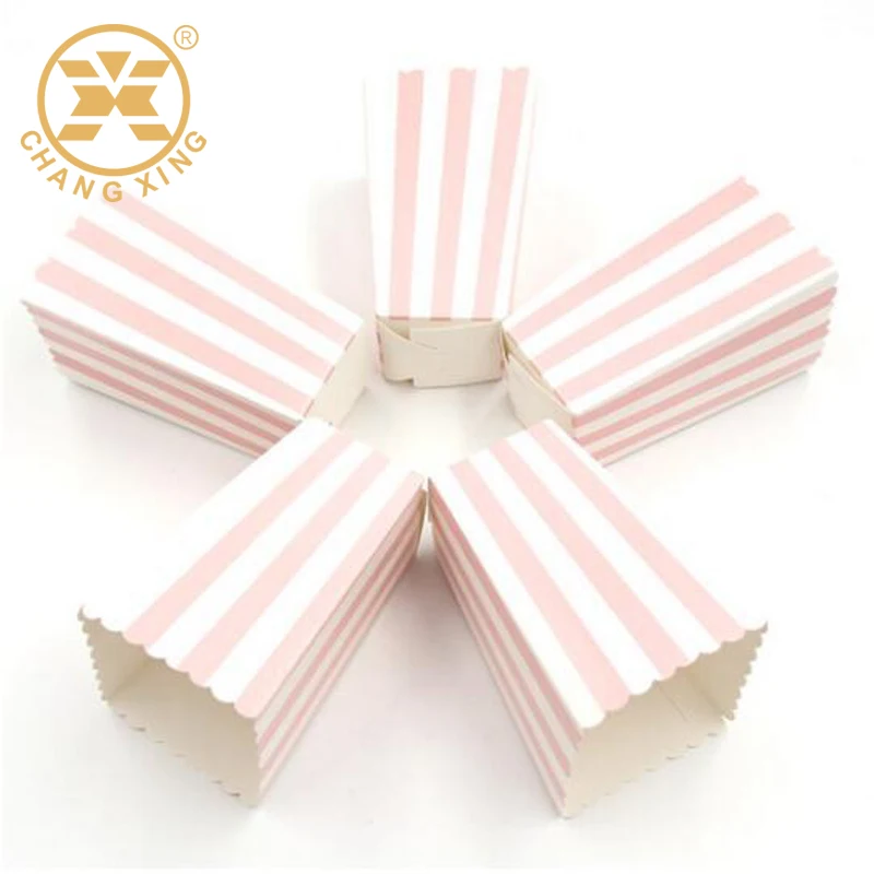 Custom Colorful Takeaway Box Popcorn Packaging Dry Fruit and Nuts Box