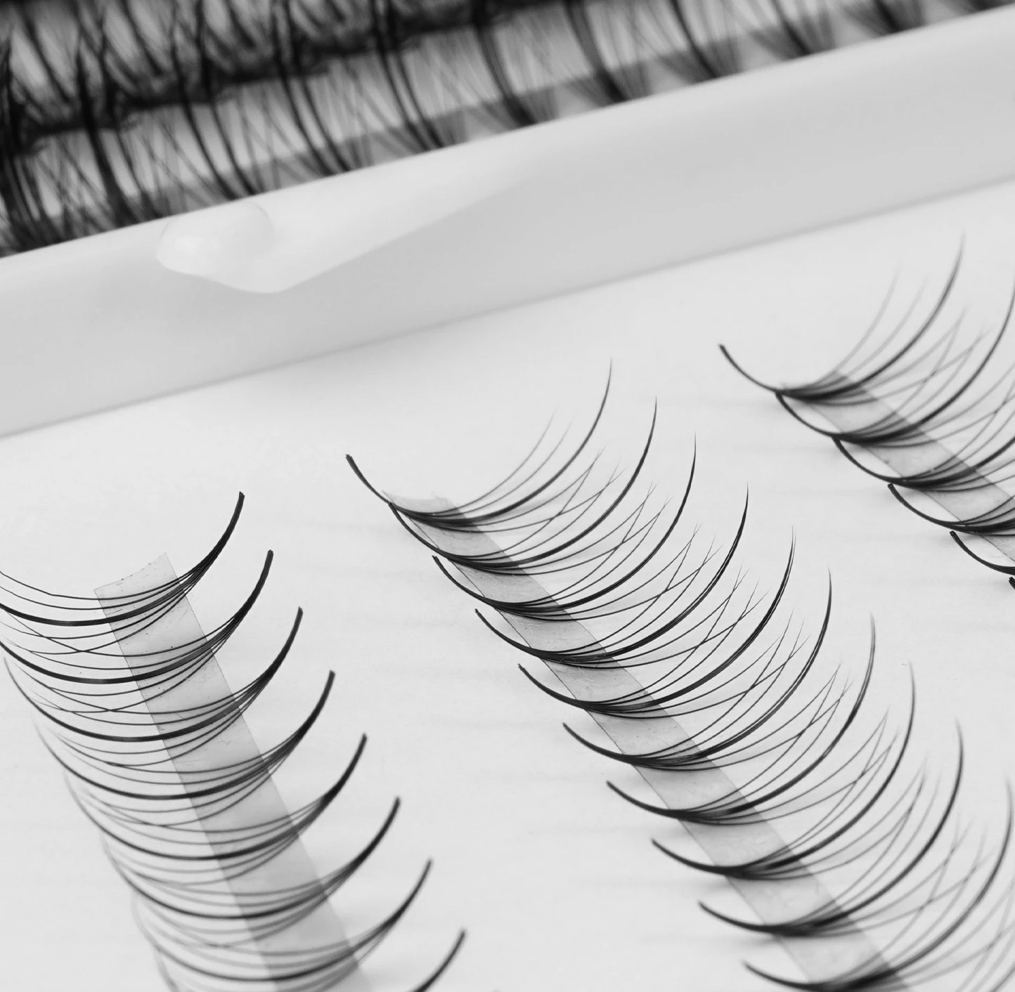 Spikes for Eyelashes with Private Label - Wispy Cluster Lash From Vietnamese Suppline and Customized Logo