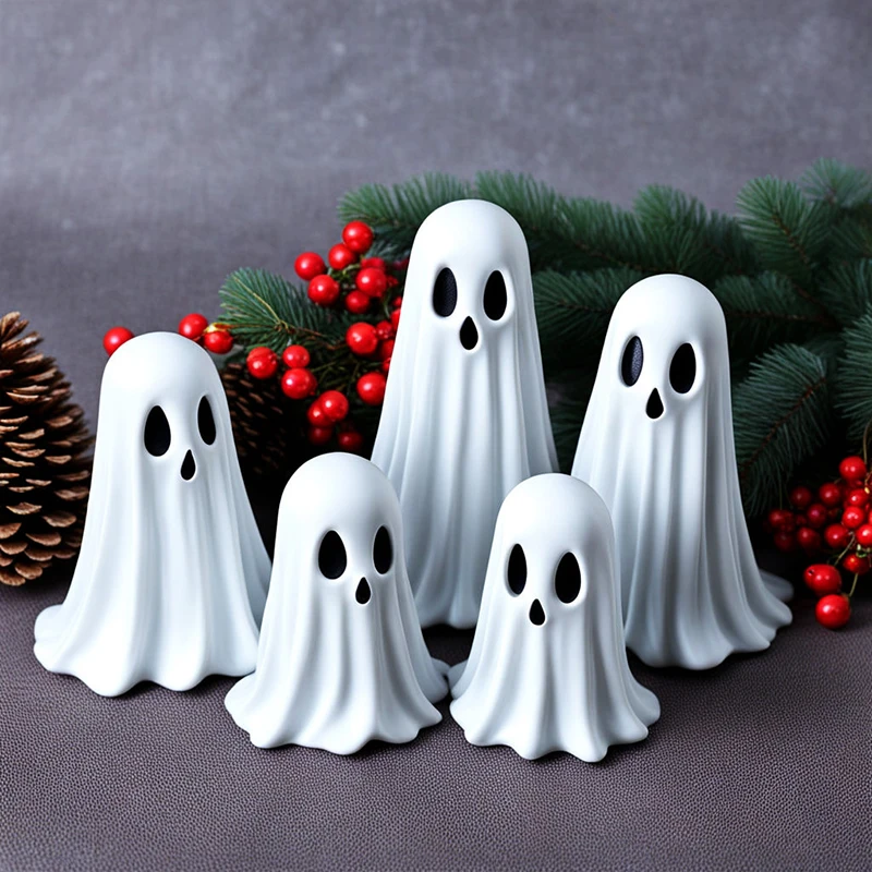 Halloween outdoor horror cute dwarf ghost figurine ornaments
