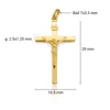 Yellow Gold 29x16mm
