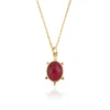Dyed Red Ruby