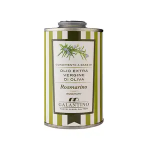 Rosemary-Flavored Extra Virgin Olive Oil 12 Cans Per Box Premium Quality for Healthy Plant-Based Cooking