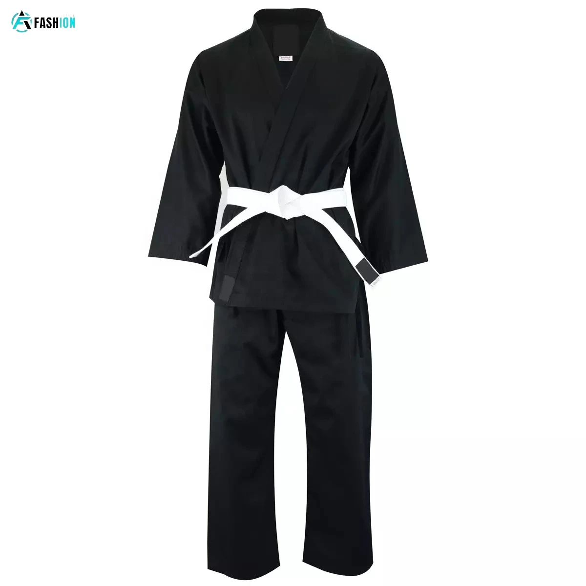 2024 Martial Arts Black Karate Uniform Customized Best Quality Black