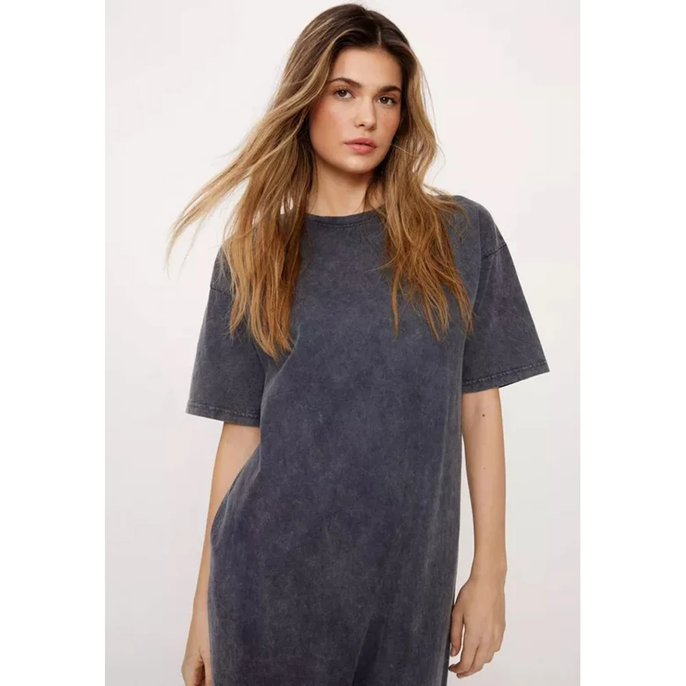 button up black shirt dress Black Long Sleeve Button Down Tunic - All Dresses main image 0