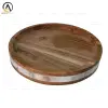 Natural Color Acacia Wood & MOP