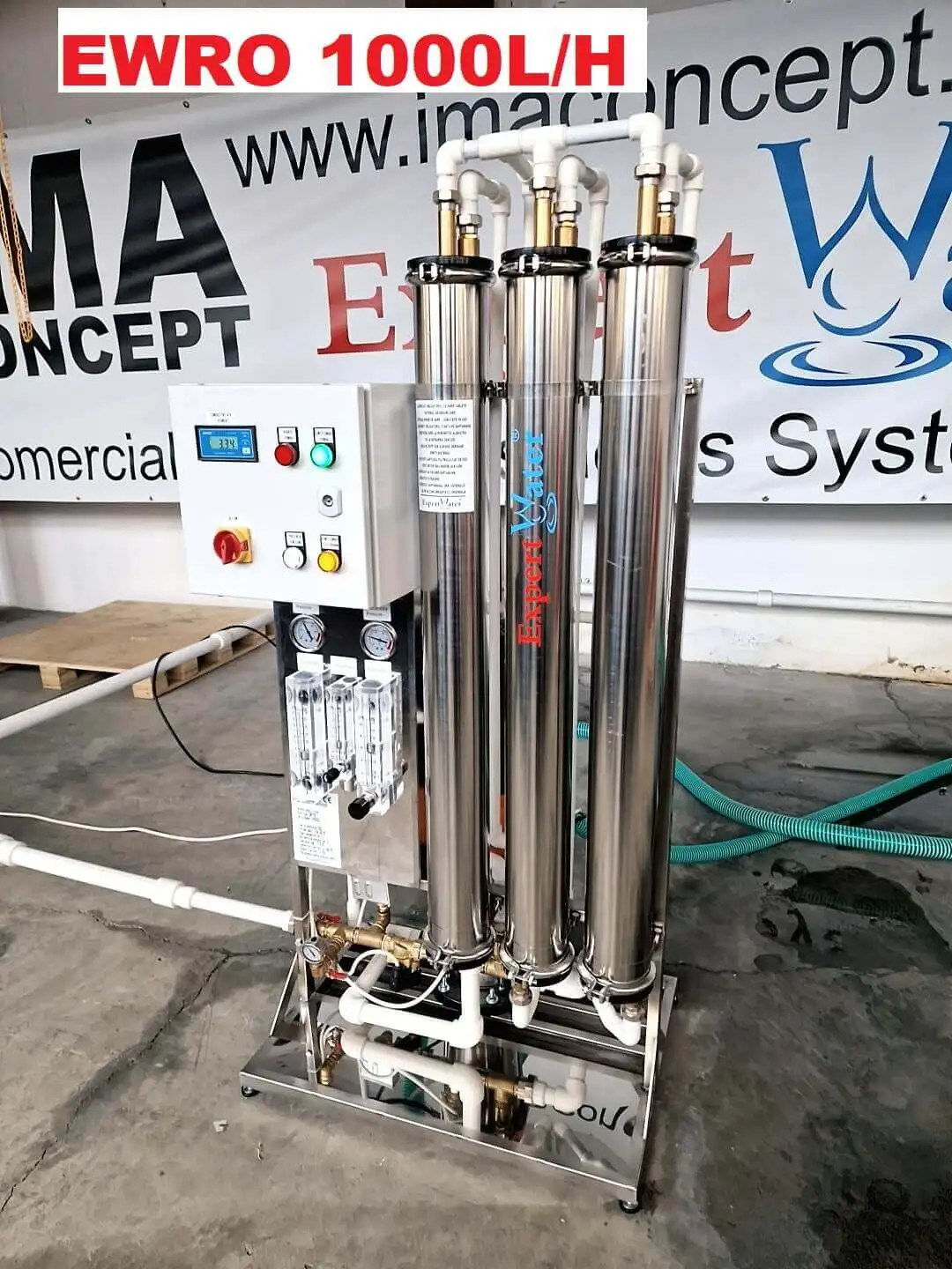 Reverse Osmosis 1000 L/h Commercial Ro Water Treatment System Producer
