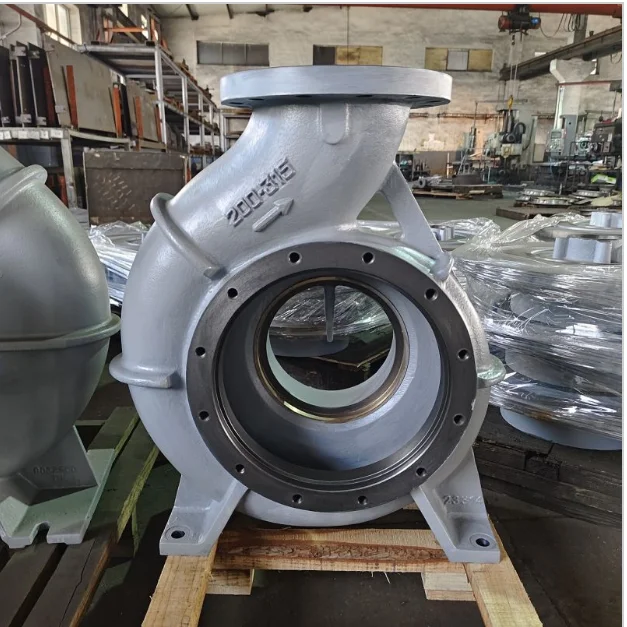 product iron and resin sand cast chemical pump body custom casting services product-0
