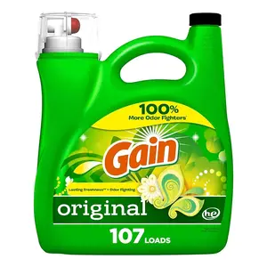 Original Bulk supply of Gain Laundry detergent 107 loads