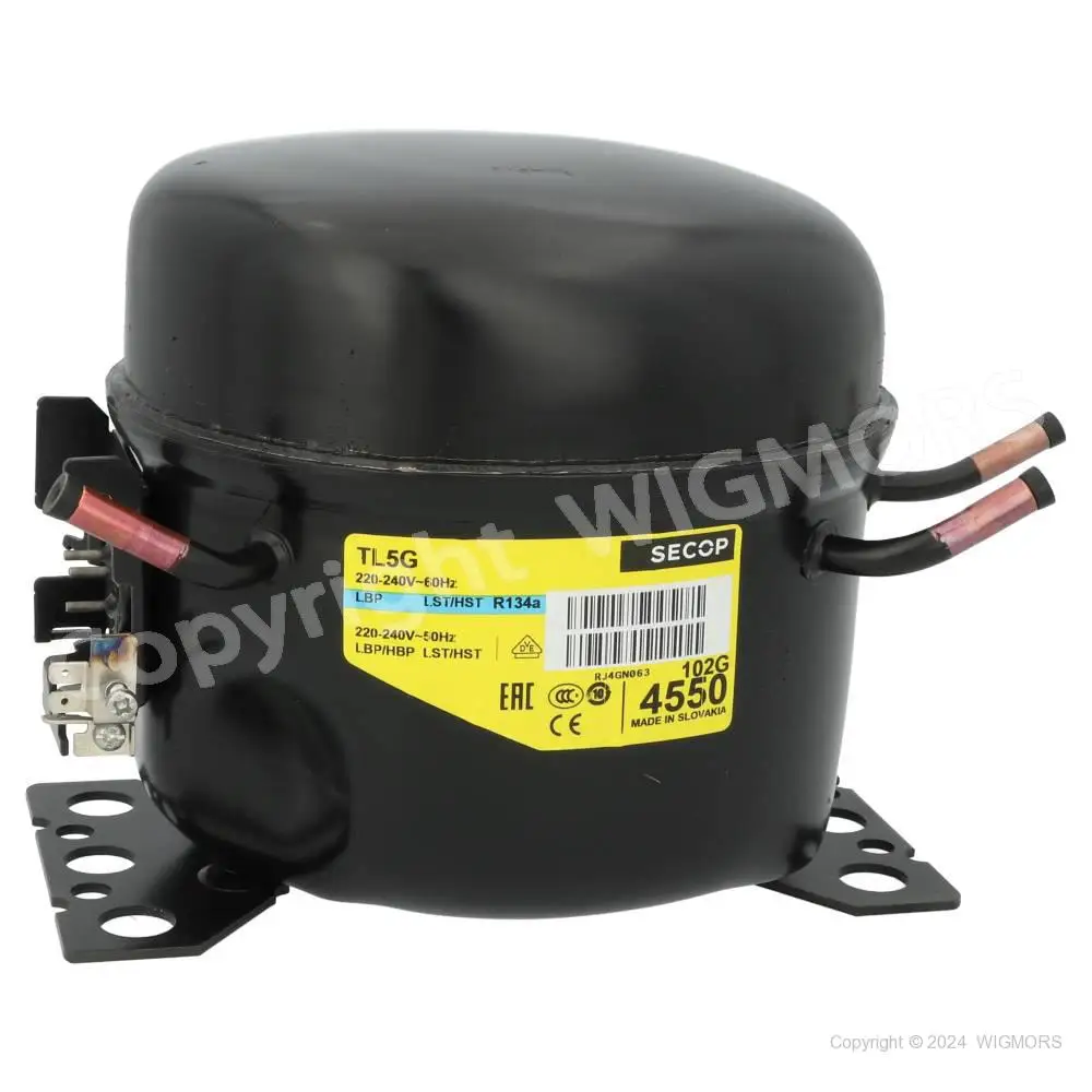 Secop Compressor Tl5g With Strarting Device Hst 102g4550 R134a /513a (formerly Danfoss