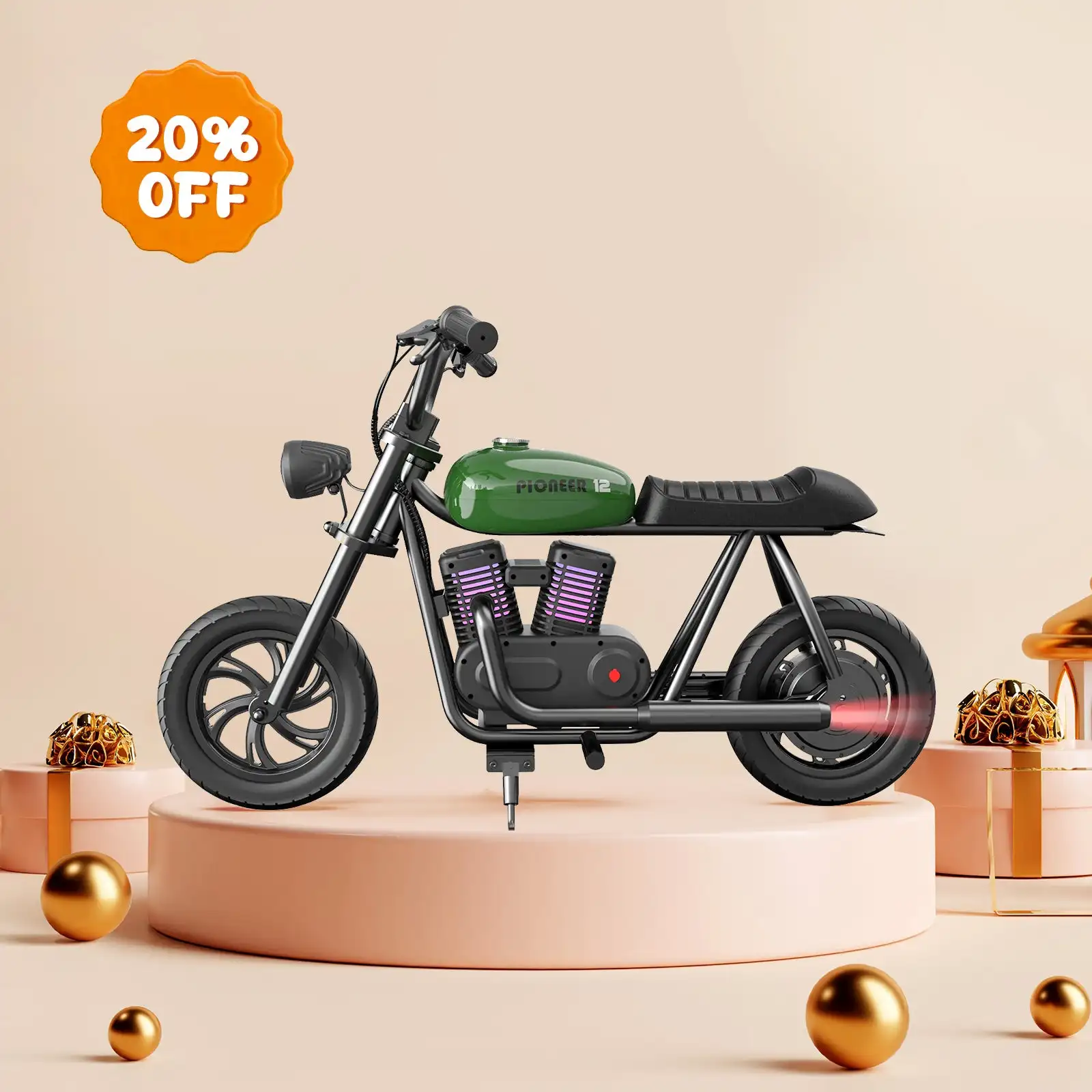 HYPER GOGO Pioneer 12 Plus Vintage Motorcycles Collection