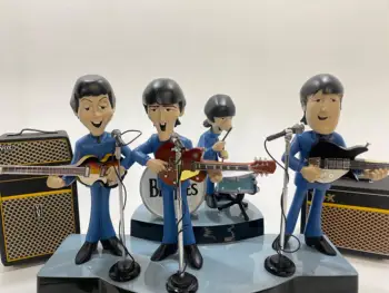 ザ・ビートルズ コンサートセット ミニチュアアクションフィギュア