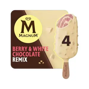 Factory Rate Professional Manufacturer Magnum Cherry Delight Double Layered Cherry Ice Cream and Chocolate Shell