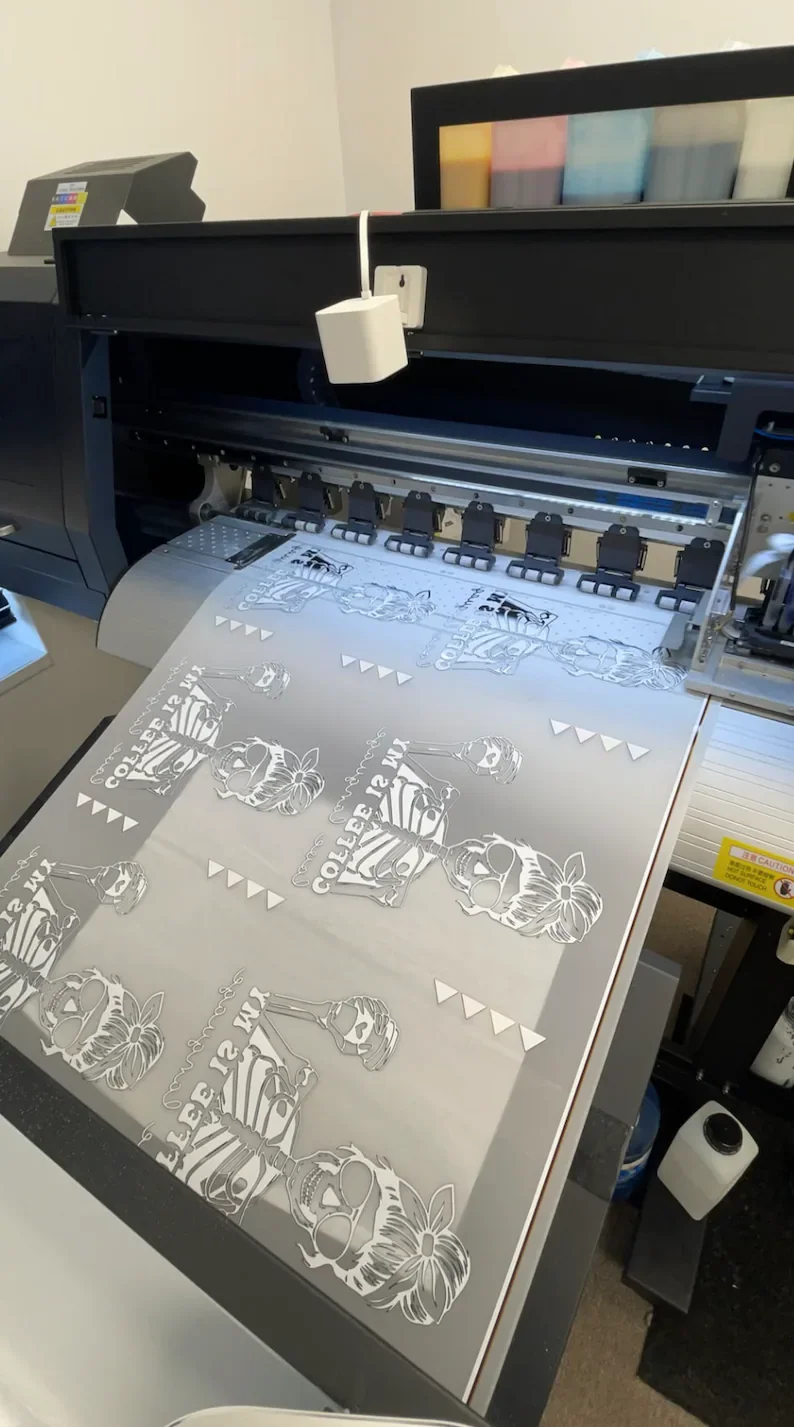 Heat Screen Print Transfer Vinyl Ready To Press Designs Dtf Printer