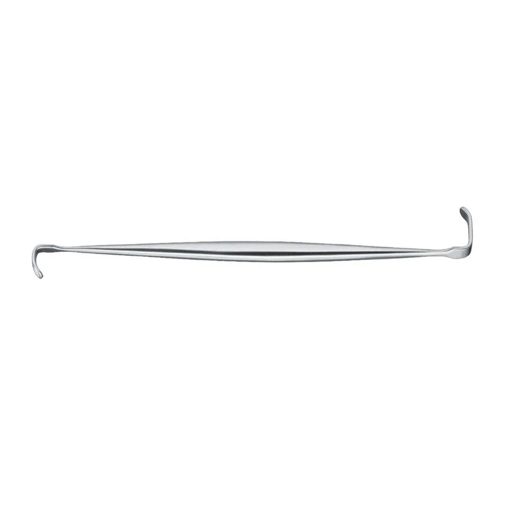 Ragnell Devis Hand Retractors Delicate Hooks 5.5\" High Grade Stainless Steel Vena Cava Surgery Retractor Forceps for Medical