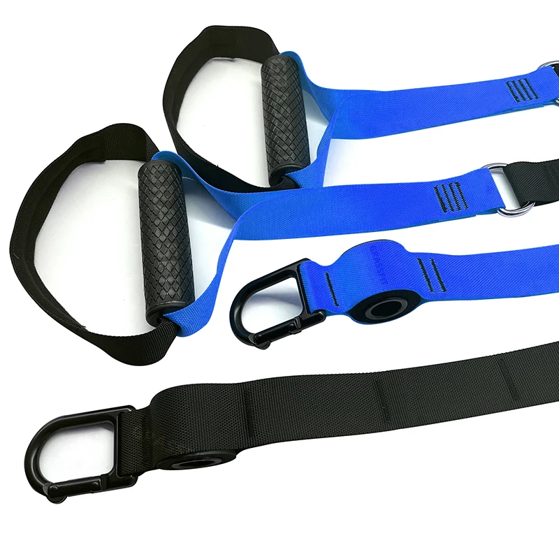Grassfit Portable Sports Suspension Trainer Equipment Strap Kit For