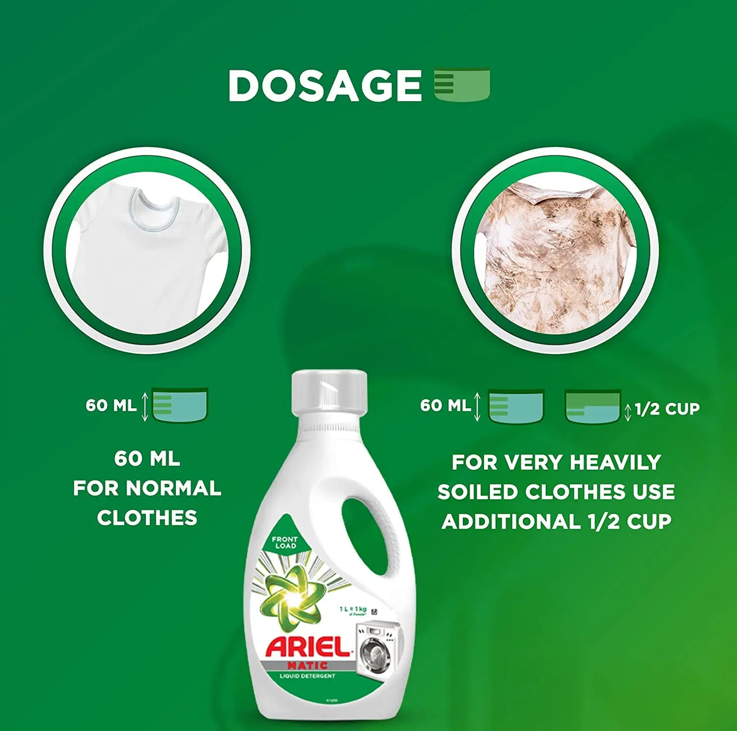 Buy Ariel Washing Liquid Laundry Detergent Gel Bottles At Best Price