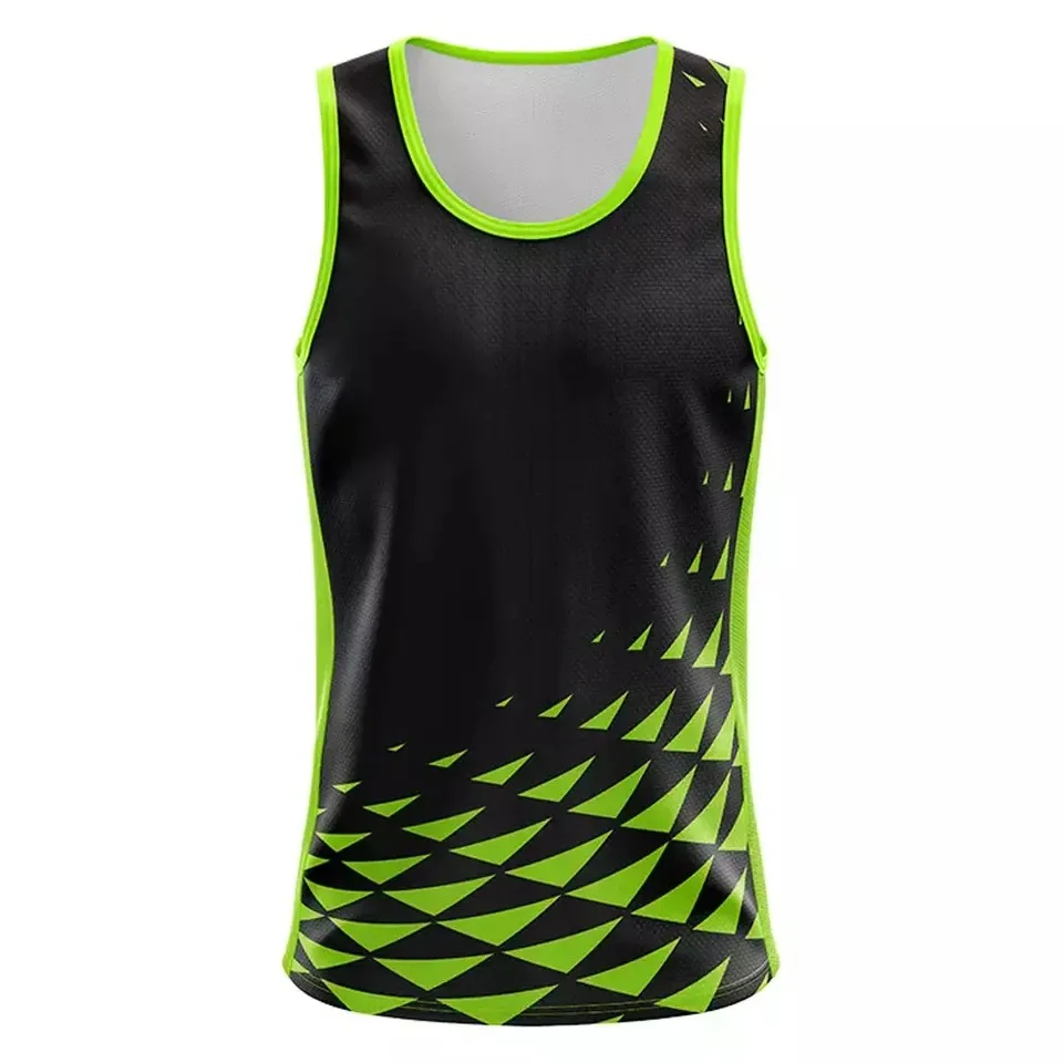 Professional Team Group Uniforms Sleeveless Workout Running Jerseys ...