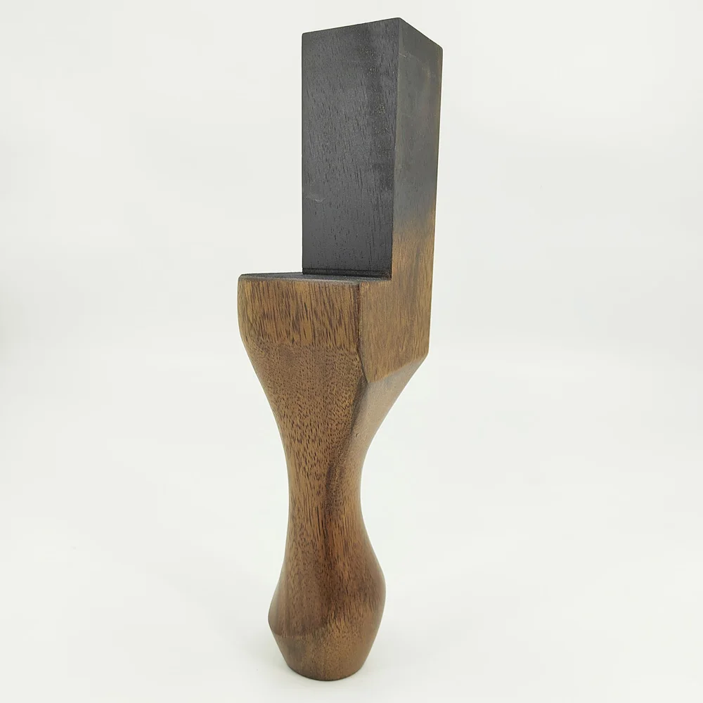 Cambodia Factory Exclusive Quality Various Color Chair Feet Full Size Replacement Wooden Chair Feet For Furniture Parts