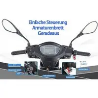 DOTMALL ZVGREEN-S25 Electric Scooter Durable Electric Mobility Roller with Swivel Seat and Electromagnetic Brake