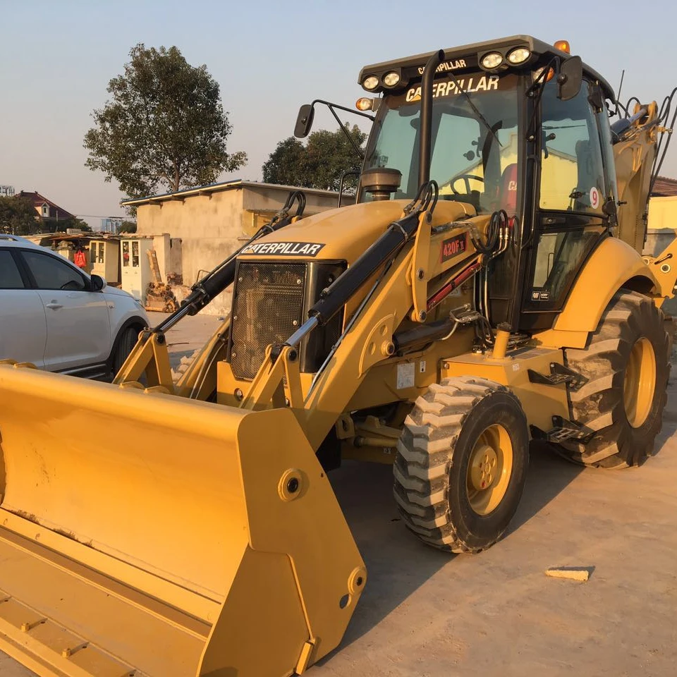 Second Hand Cat420f Cat420 Cat 420f 420 Used Backhoe Loaders Backhoes ...